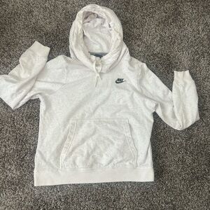 Nike Speckled White Hoodie